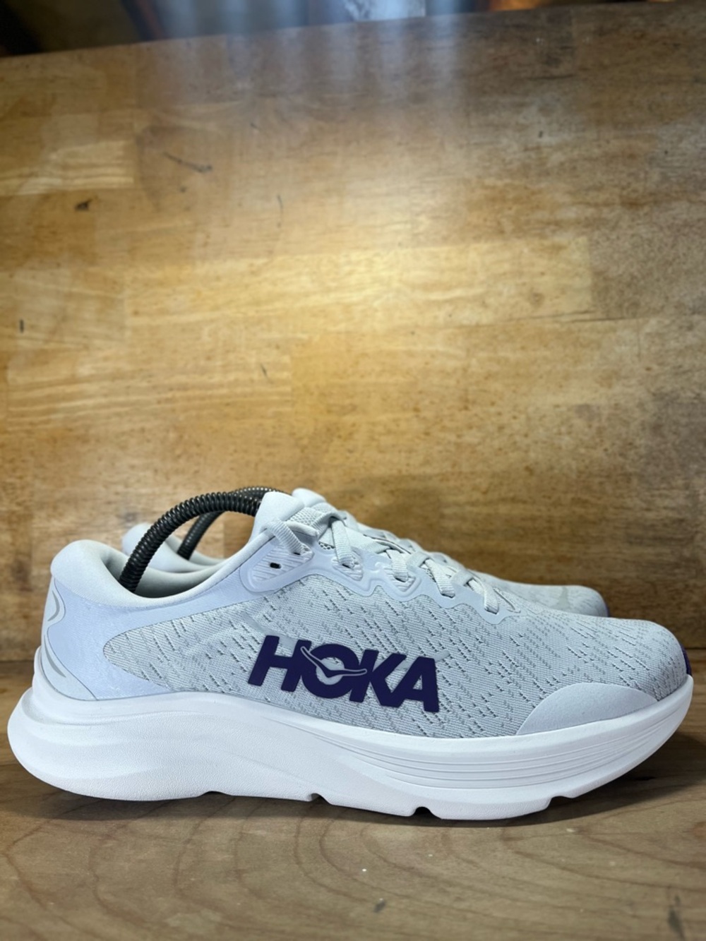 NEW Hoka One One Solimar 2 Womens Sz 10.5 Training Shoes Sneakers Grayish-Purple - Picture 1 of 9